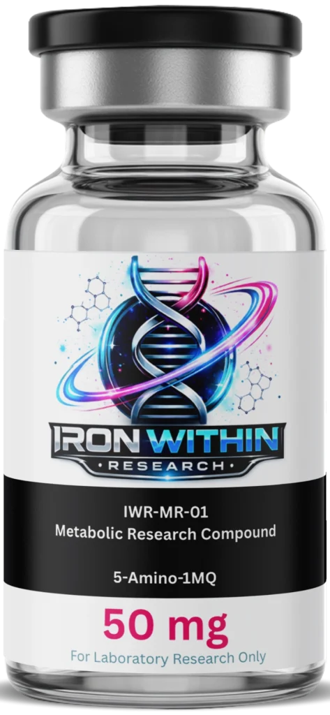 5 Amino 1MQ 50mg peptide bottle