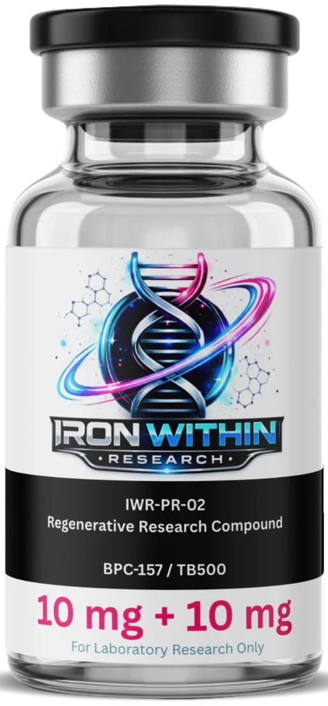 BPC-157 & TB-500 (10mg + 10mg) peptide bottle