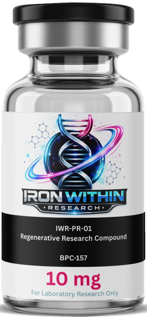 BPC-157 10mg Research Peptide bottle