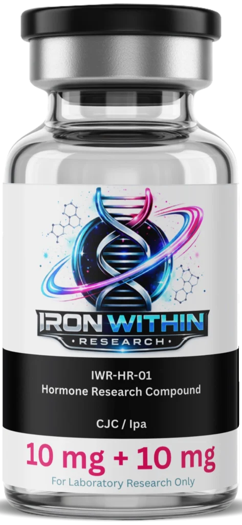 CJC-1295 / Ipamorelin Blend (10mg + 10mg) Dual GH Research Peptide bottle