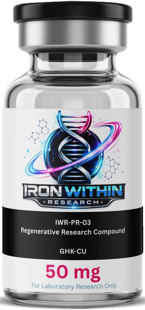 GHK-Cu 50mg Peptide bottle