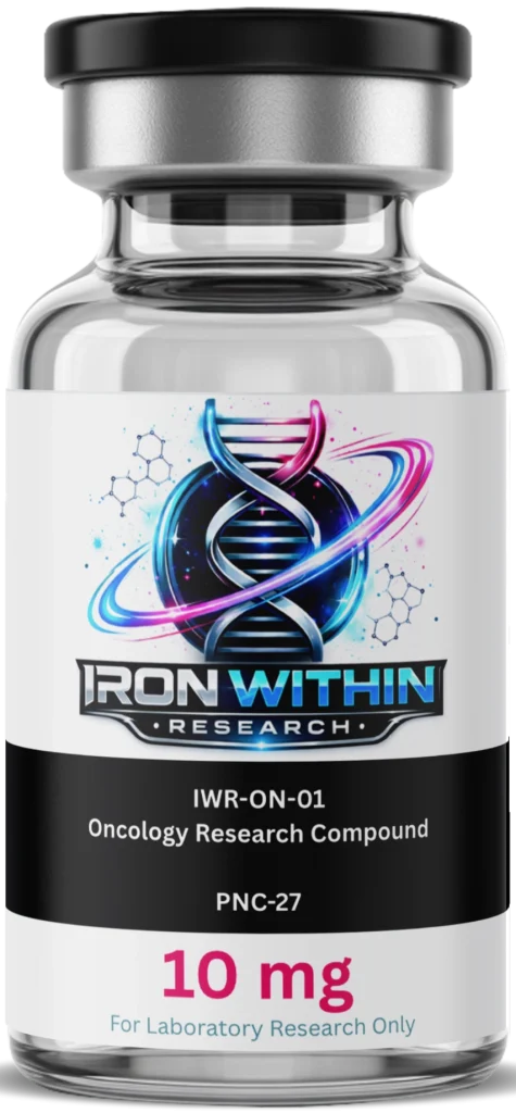 PNC-27 10mg Research Peptide bottle