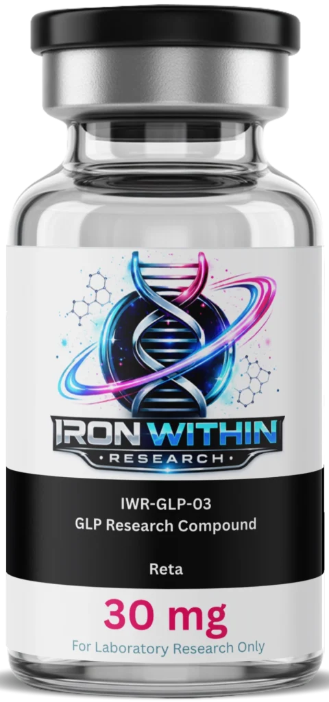Retatrutide 30mg Triple Agonist GLP-1/GIP/Glucagon Research Peptide bottle