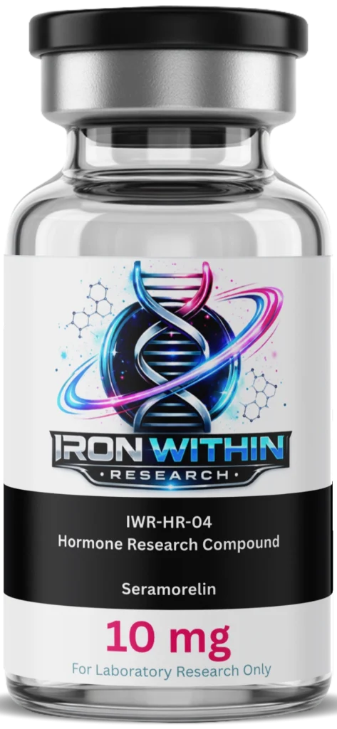 Sermorelin Research Peptide 10mg bottle